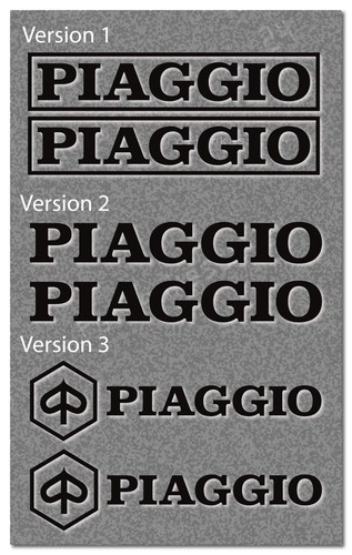 Piaggio aufkleber set - piaggio, 3