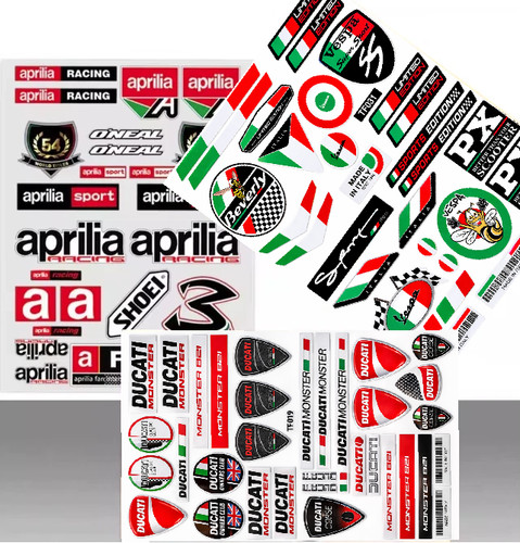 Aufkleber set für - set, aprilia