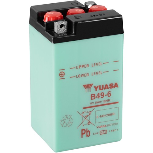 Yuasa b49 akku - yuasa, 6v